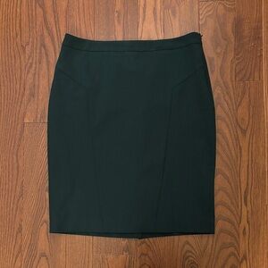 Dark Green Pencil Skirt